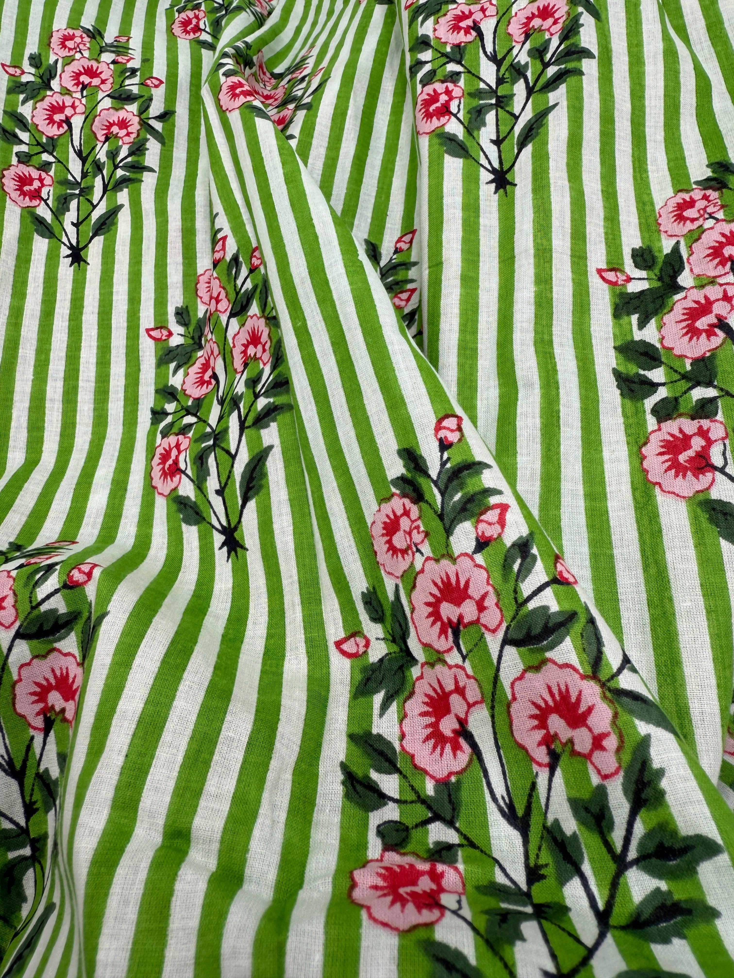 Cotton Block Fabrics - 5 Metre Lengths
