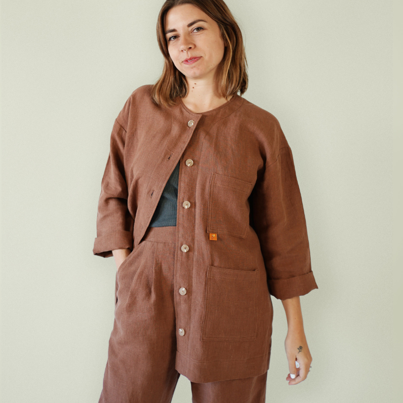 Matchy Matchy Sewing Club Makers Over Shirt PDF Pattern