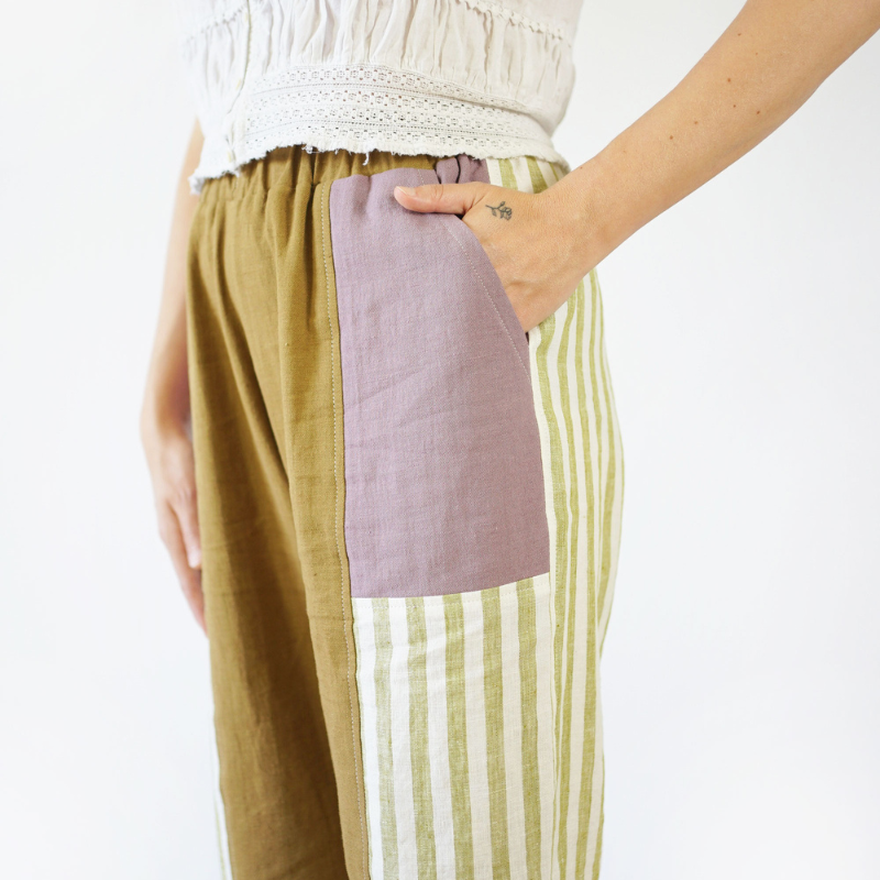 Matchy Matchy Sewing Club Recess Play Pants PDF Pattern