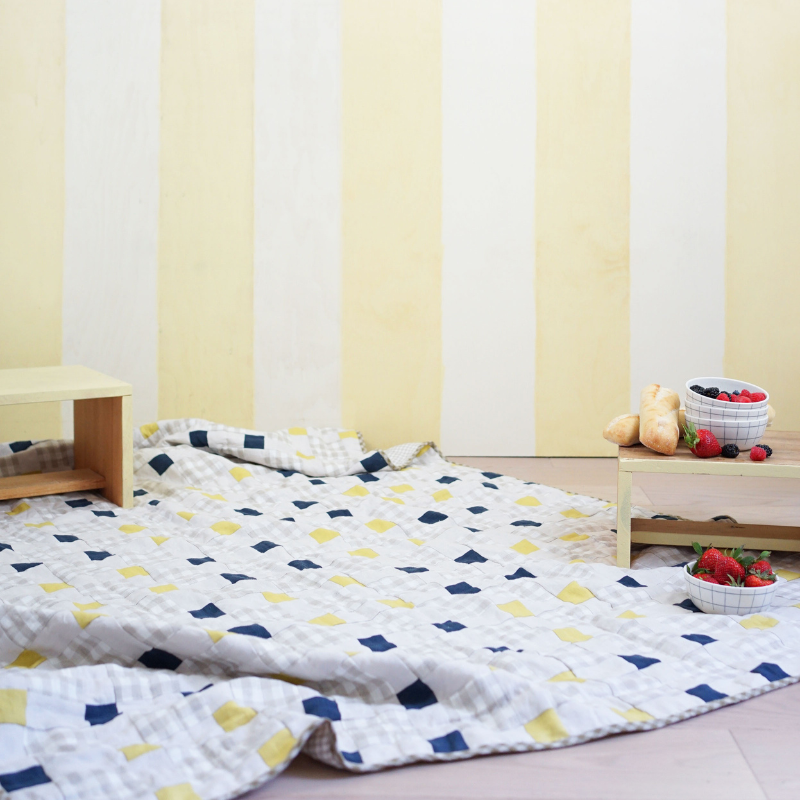 Matchy Matchy Sewing Club Picnic Square Quilt PDF Pattern