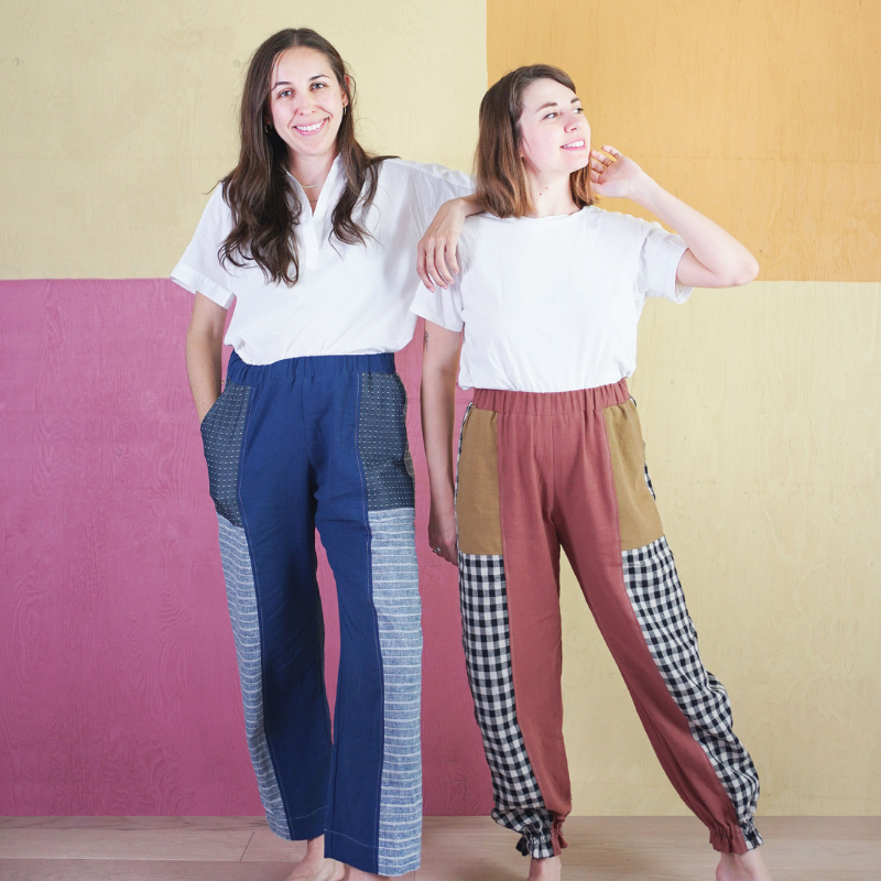 Matchy Matchy Sewing Club Recess Play Pants PDF Pattern