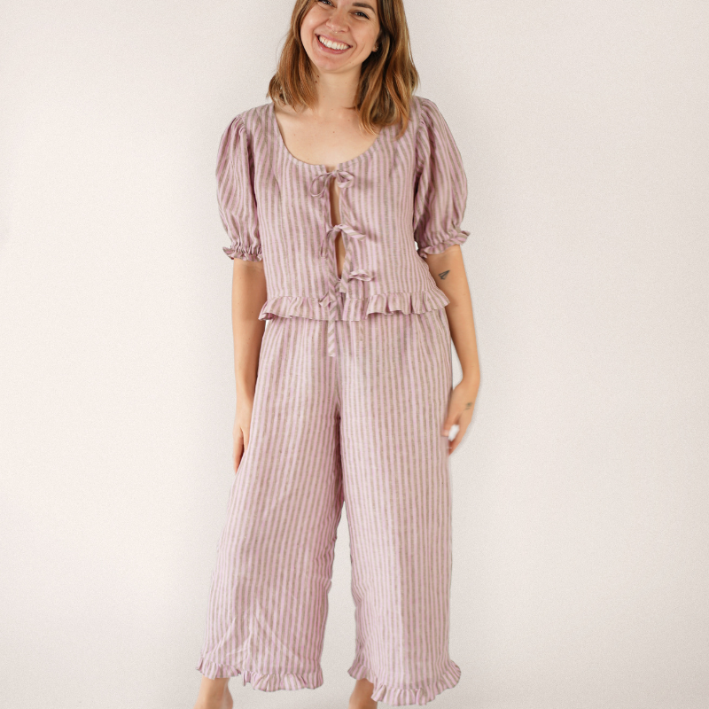 Matchy Matchy Sewing Club Ruffle Brunch Set PDF Pattern
