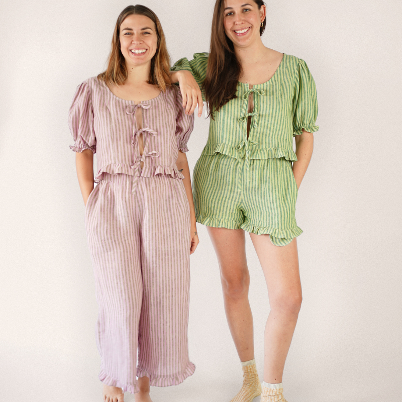 Matchy Matchy Sewing Club Ruffle Brunch Set PDF Pattern