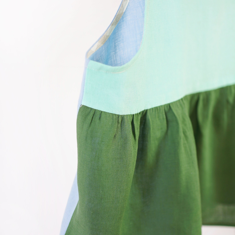 Matchy Matchy Sewing Club Peplum Split Tank PDF Pattern