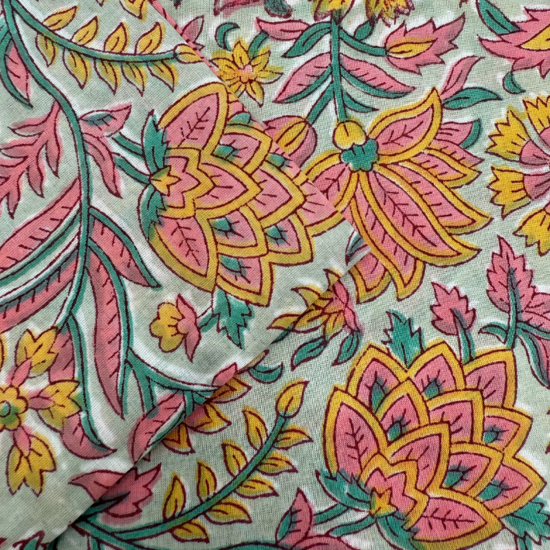 Cotton Block Fabrics - 5 Metre Lengths