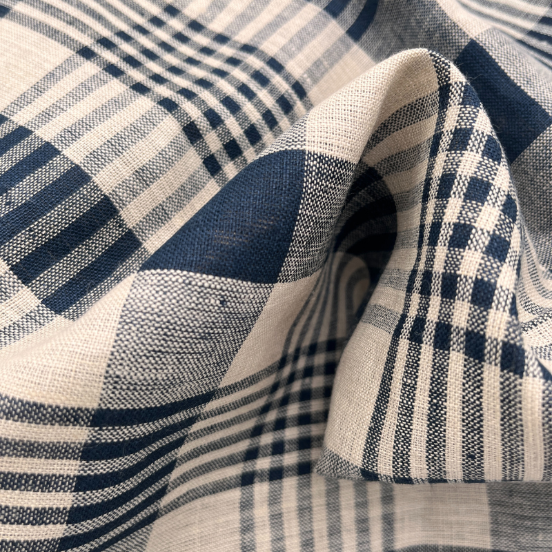 Mariner Linen Plaid