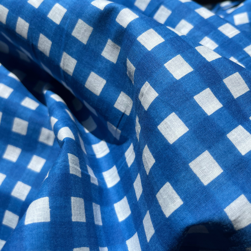Chloe Check Cotton Block