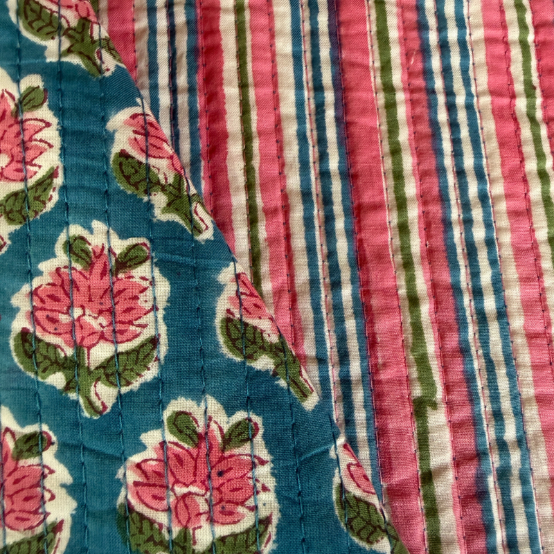 Quilted Cotton Block - Estella