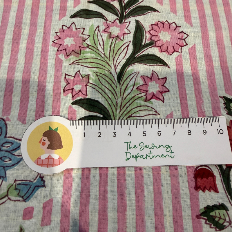 Jasmine Rose Cotton Block