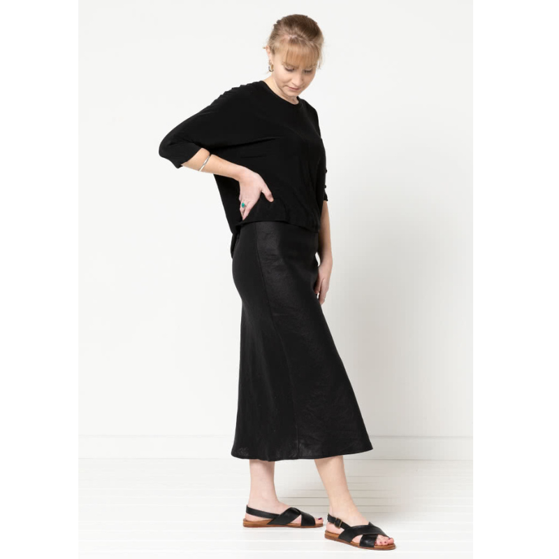 Genoa Bias Cut Skirt
