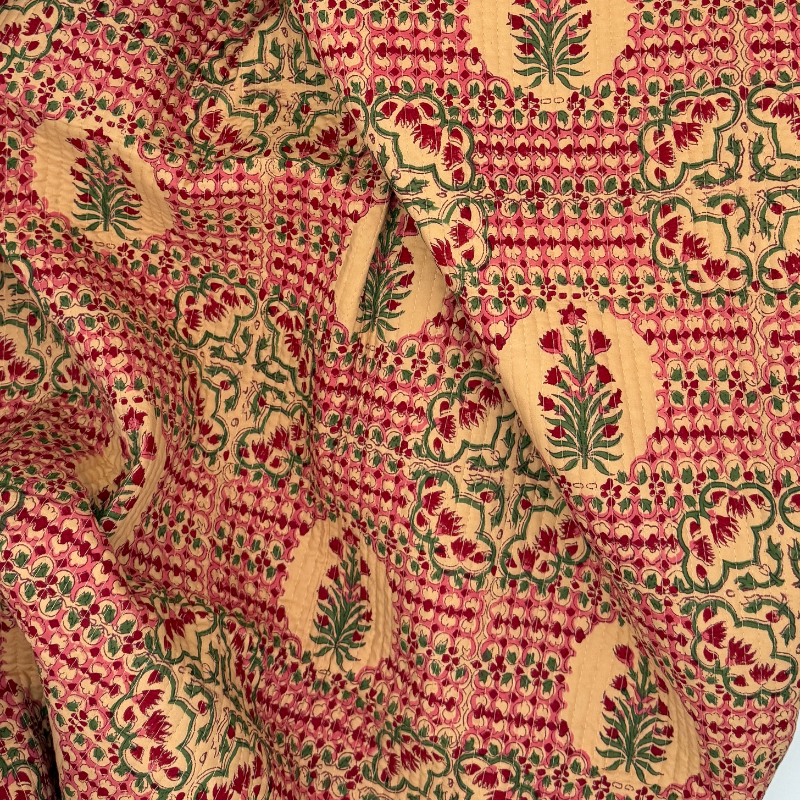 Quilted Cotton Block - Tulsi