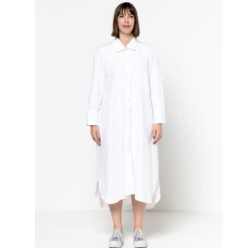 Anais Woven Shirt Dress