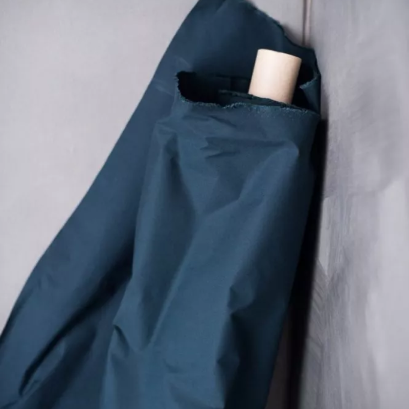 Dry Organic Cotton Oilskin Midnight