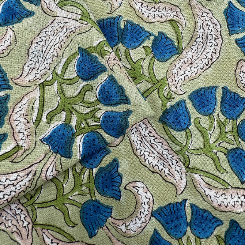 Cotton Block Fabrics - 5 Metre Lengths