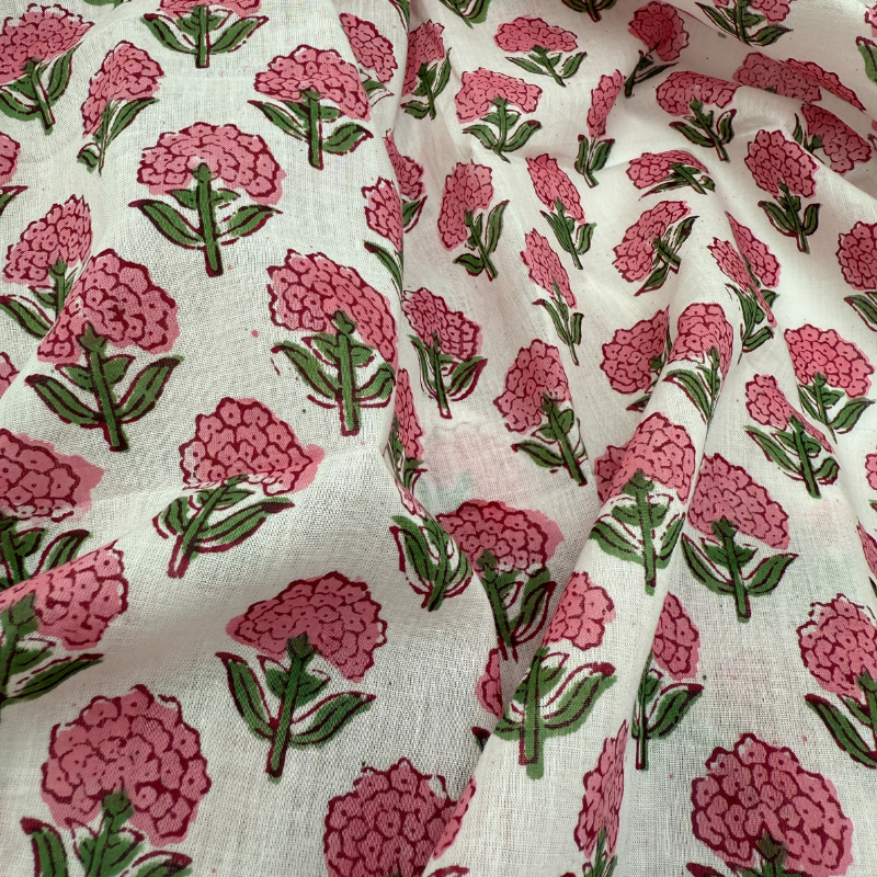 Cotton Block Fabrics - 5 Metre Lengths