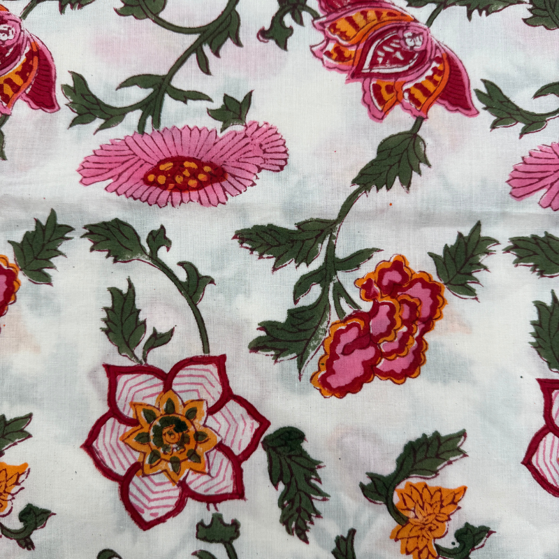 Cotton Block Fabrics - 5 Metre Lengths