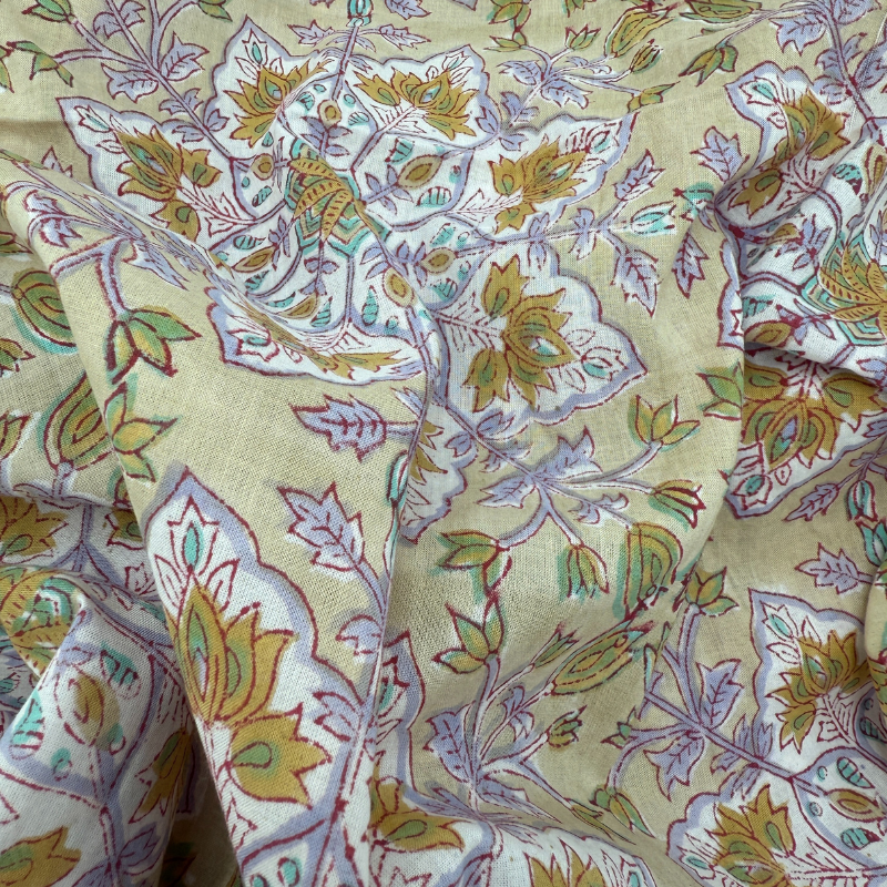 Cotton Block Fabrics - 5 Metre Lengths