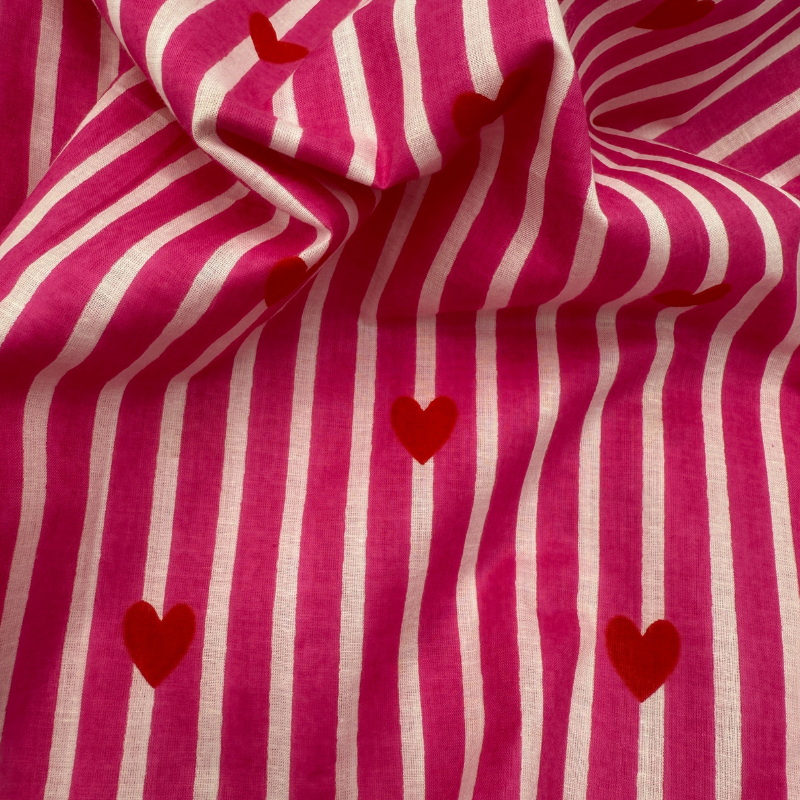 Cotton Block Fabrics - 5 Metre Lengths