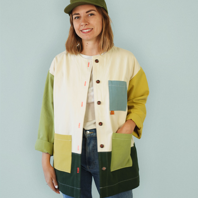 Matchy Matchy Sewing Club Makers Over Shirt PDF Pattern