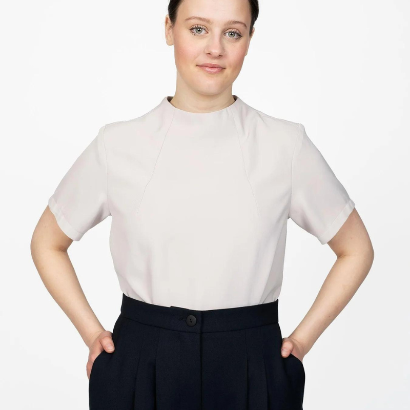 The Assembly Line Funnel Neck Top