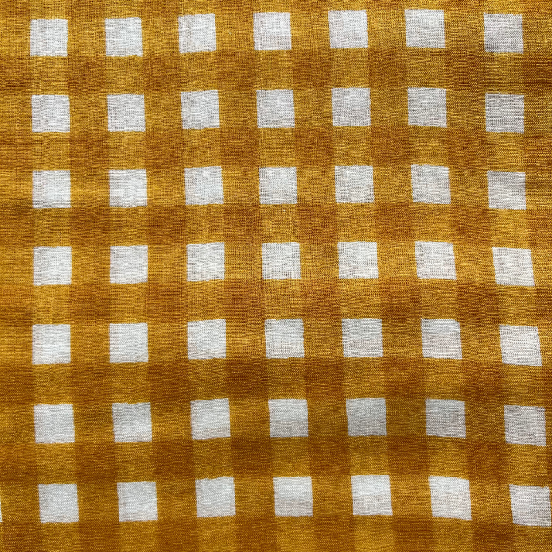 Clara Check Cotton Block