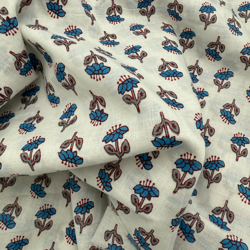 Cotton Block Fabrics - 5 Metre Lengths