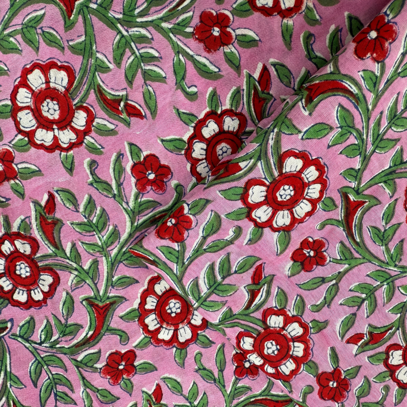 Cotton Block Fabrics - 5 Metre Lengths