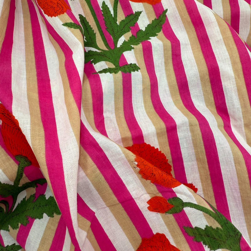 Cotton Block Fabrics - 5 Metre Lengths