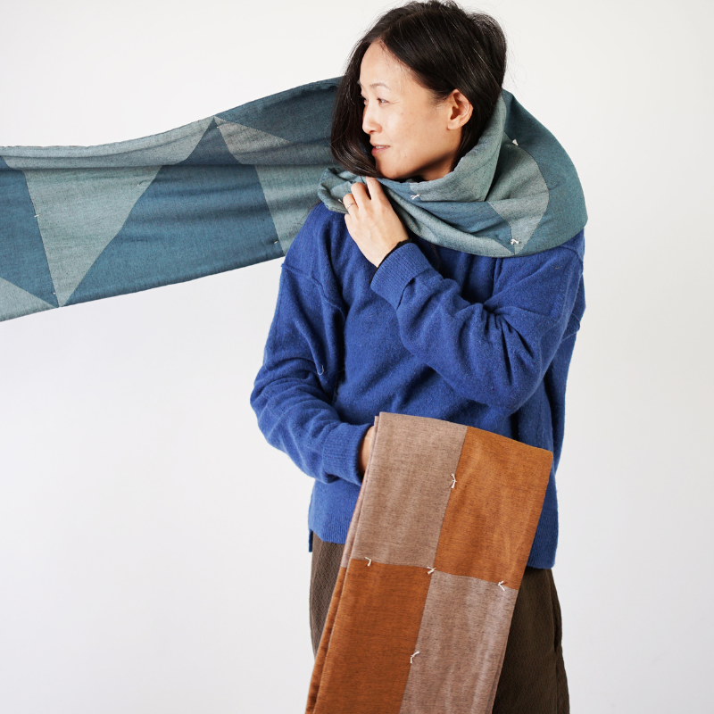 Butter and Sugar Quilt Scarves