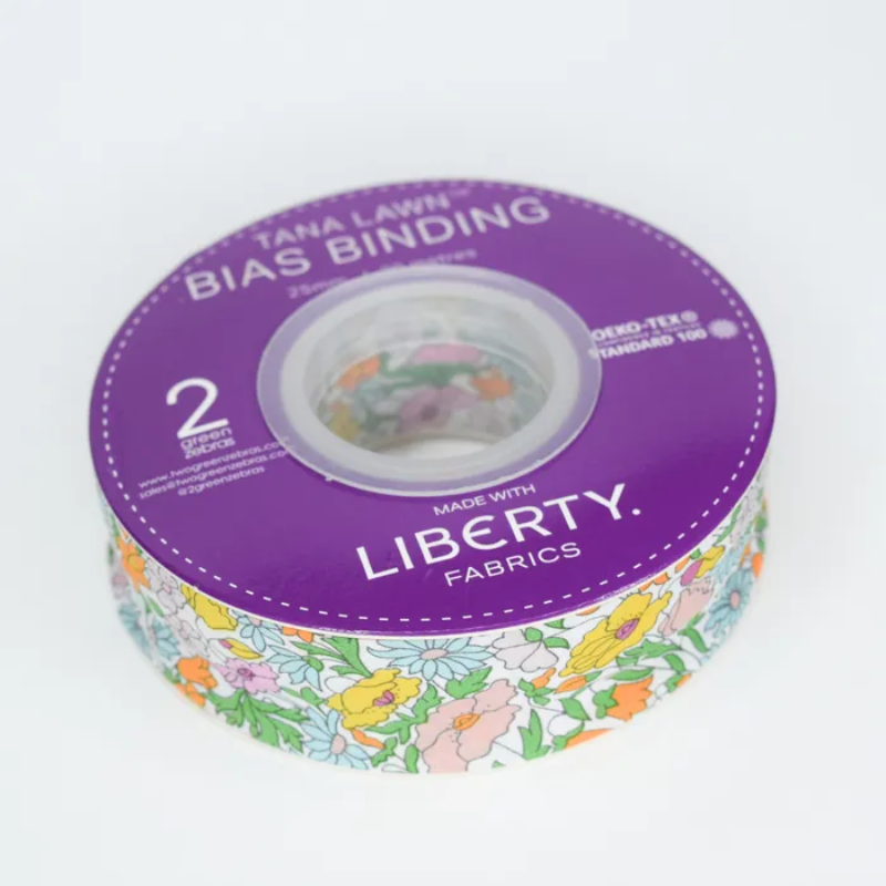 Liberty Bias Binding - Poppy Forest A