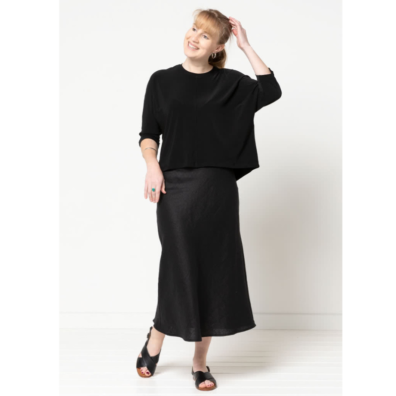 Genoa Bias Cut Skirt