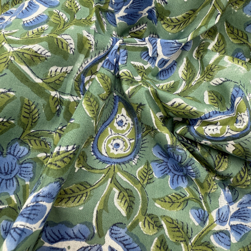 Cotton Block Fabrics - 5 Metre Lengths