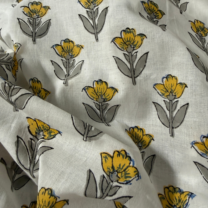 Tulip Honey Cotton Block