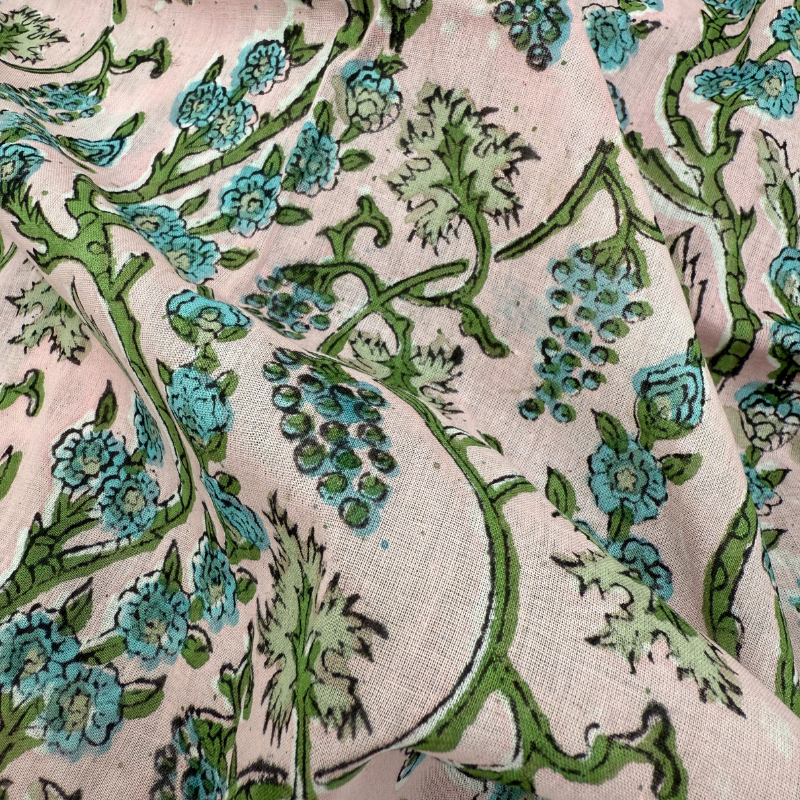 Cotton Block Fabrics - 5 Metre Lengths