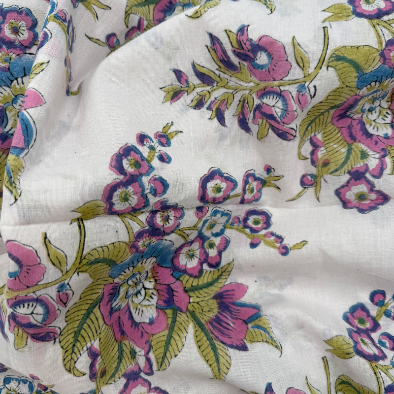 Cotton Block Fabrics - 5 Metre Lengths