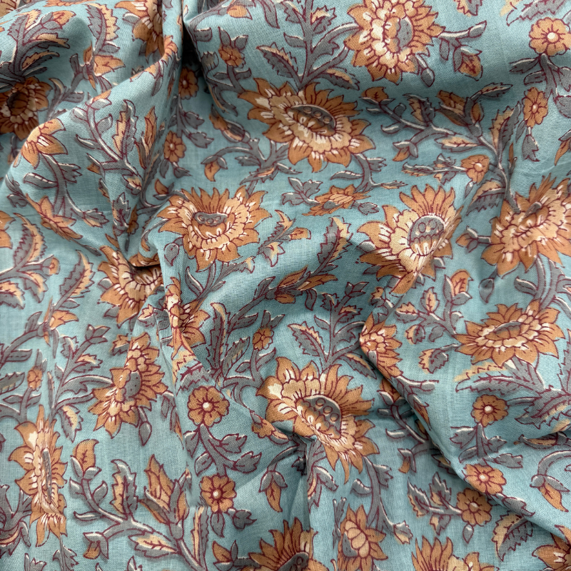 Bluette Cotton Block