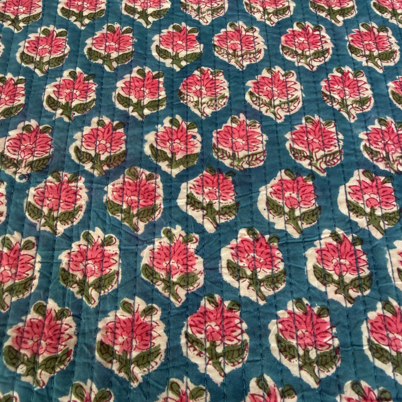 Quilted Cotton Block - Estella