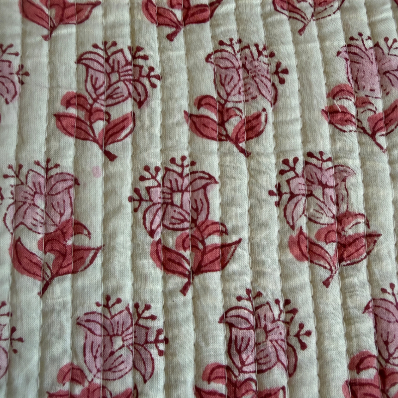 Quilted Cotton Block - Winnie