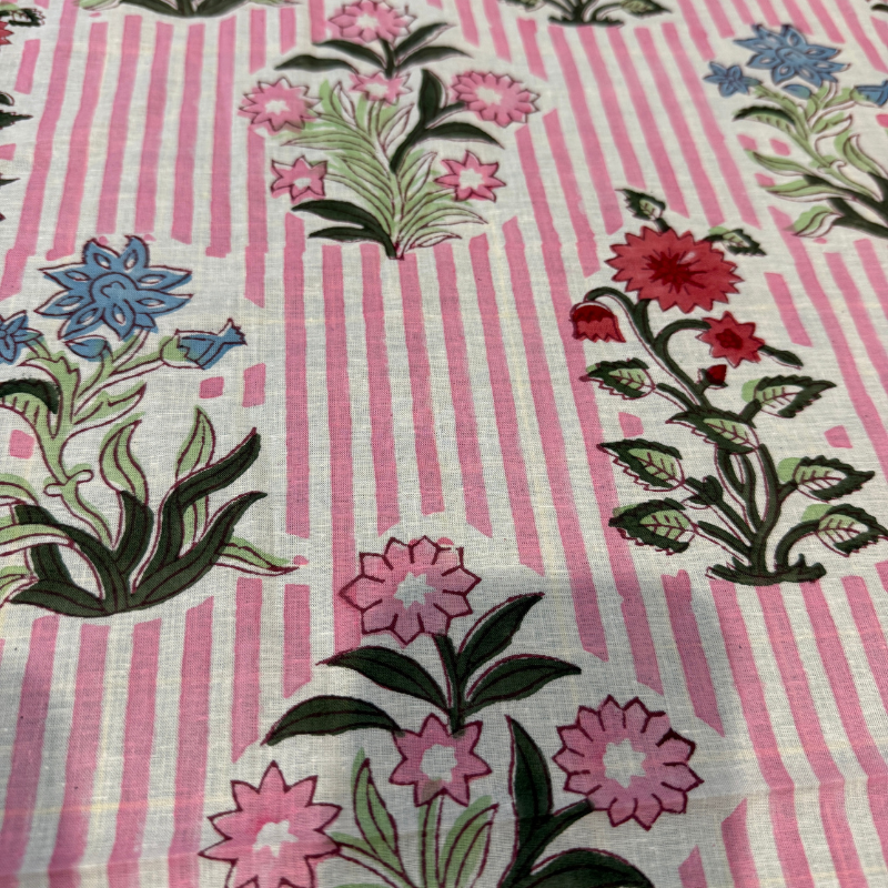 Jasmine Rose Cotton Block