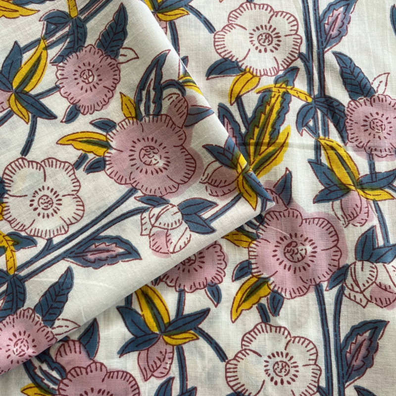 Cotton Block Fabrics - 5 Metre Lengths