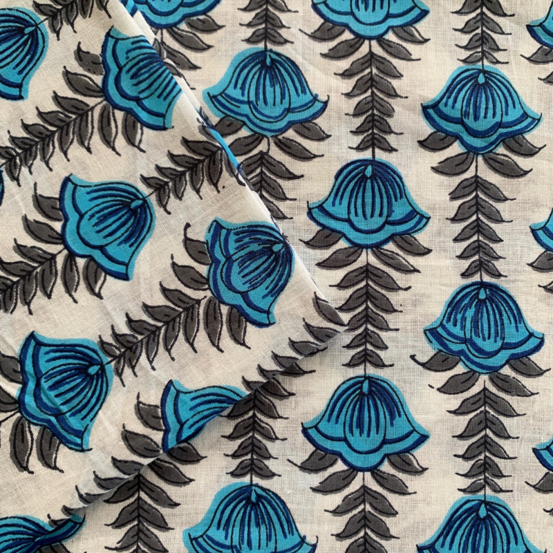 Cotton Block Fabrics - 5 Metre Lengths