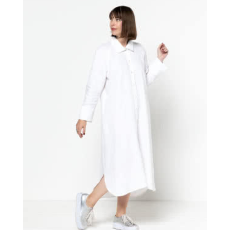 Anais Woven Shirt Dress
