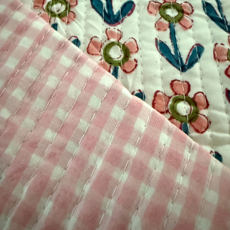 Quilted Cotton Block - Pippa