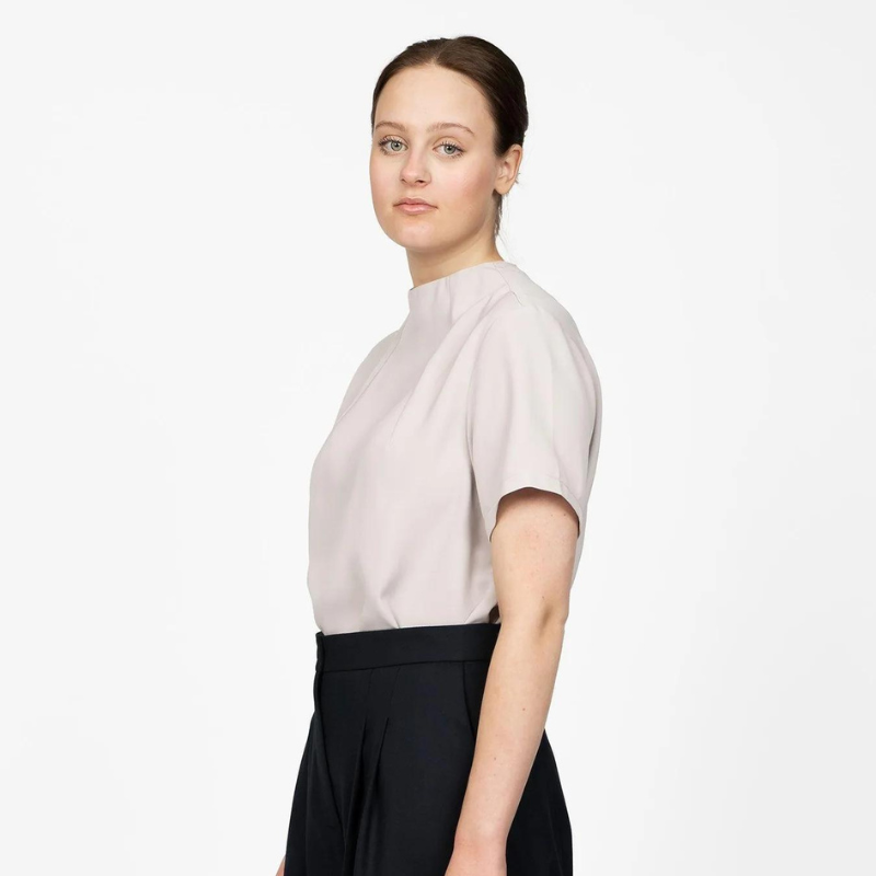 The Assembly Line Funnel Neck Top