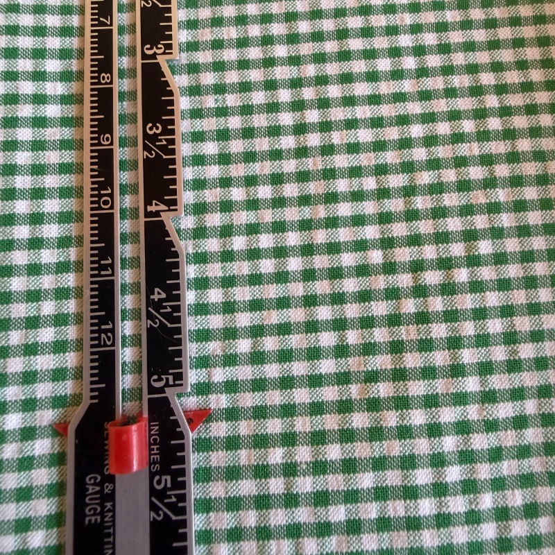 Meadow Seersucker Check