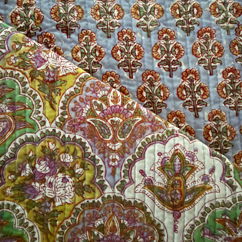 Quilted Cotton Block - Aurelia