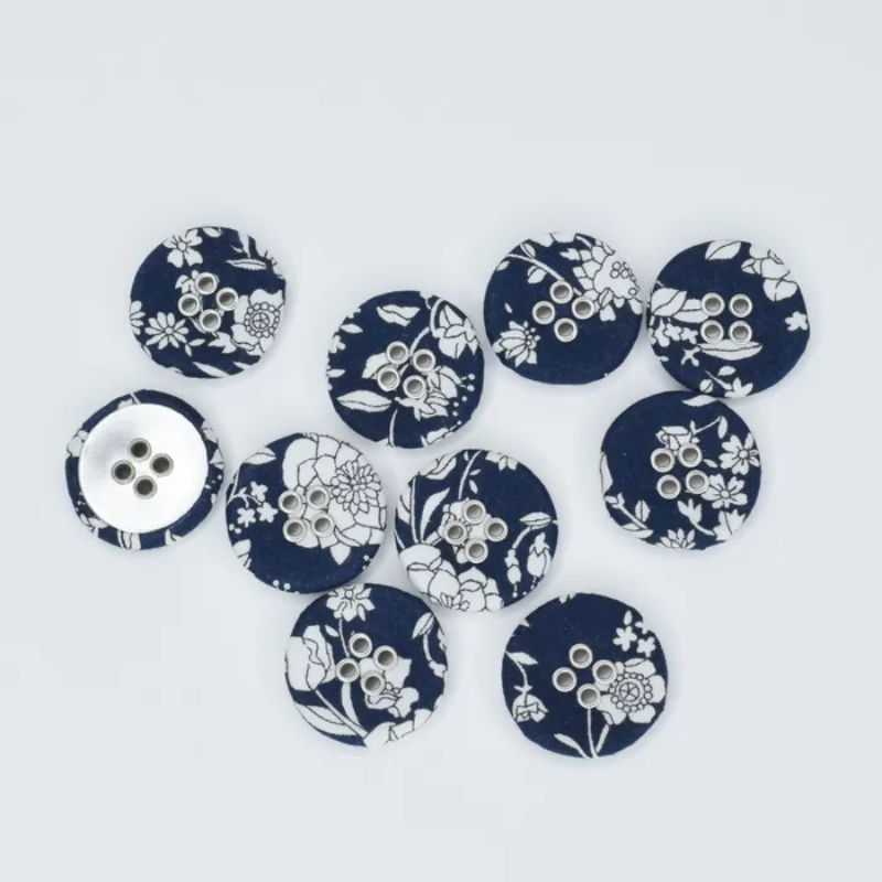 Liberty Buttons - Summer Blooms A