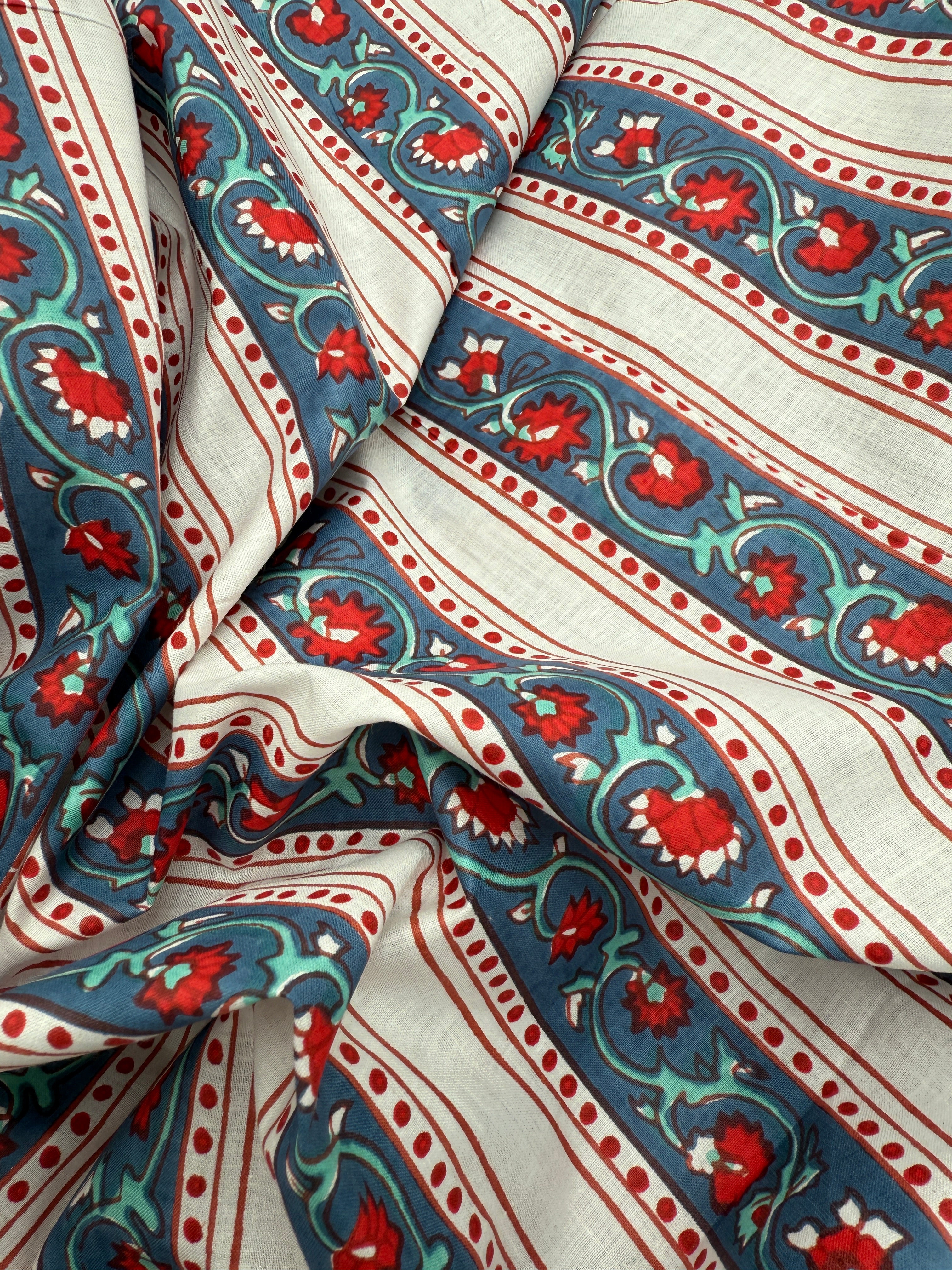Cotton Block Fabrics - 5 Metre Lengths