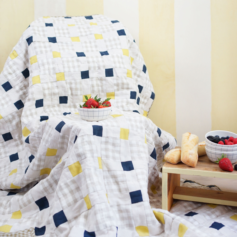 Matchy Matchy Sewing Club Picnic Square Quilt PDF Pattern
