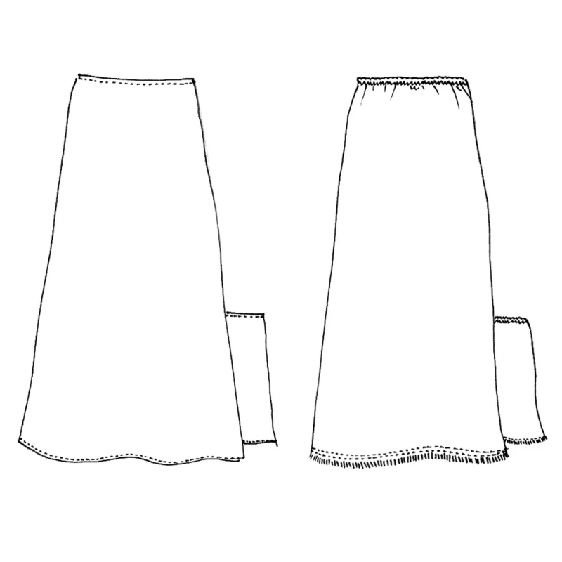 Evie Bias Skirt